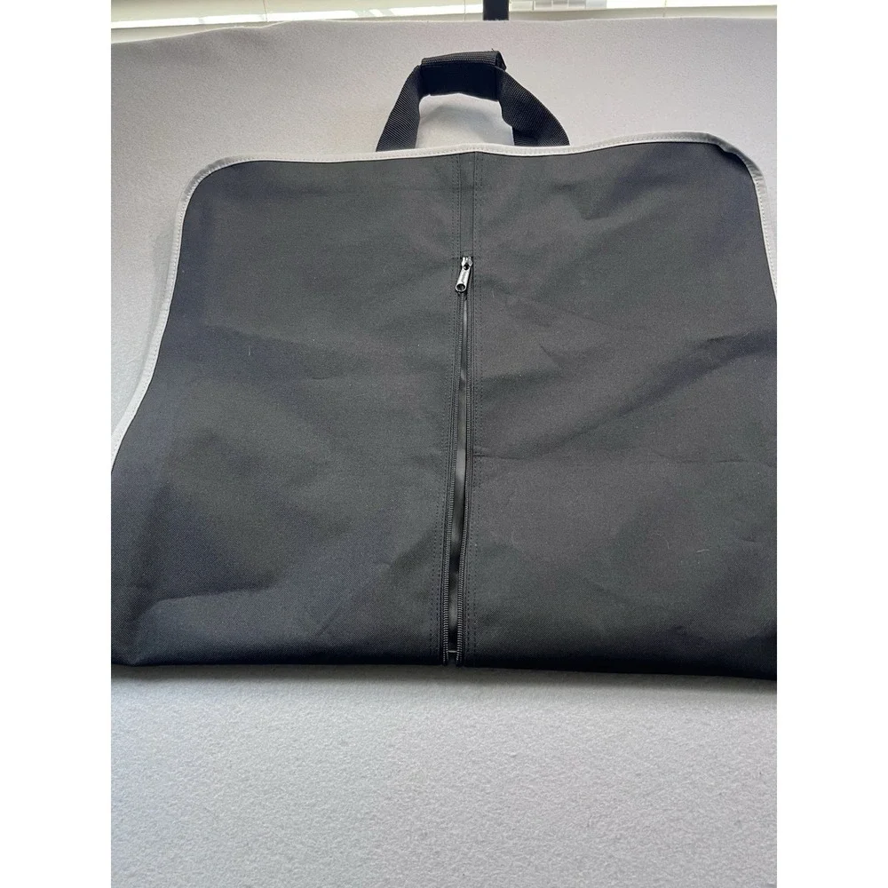 WallyBags 40″ Black Deluxe‎ Carry-On Garment Bag WallyLock Hanger Clamp Black